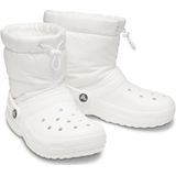 Crocs Classic Lined Neo Puff Boot white