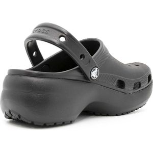Crocs - Classic Platform Clog Women - Plateauzool Clogs - Zwart