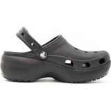 Crocs Women's Classic Platform Clog W 41-42 EU Black