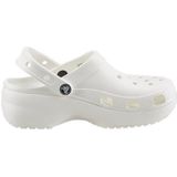 Crocs - Classic Platform Clog - Wit - 38-39 EU