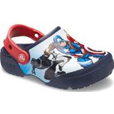 Crocs - Fl Avengers Patch Clog - Uniseks Kinderen - Marine - Kunststof