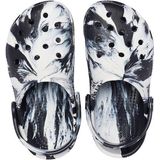 Crocs Classic Marbled Clog - Wit Zwart - Uniseks Klomp