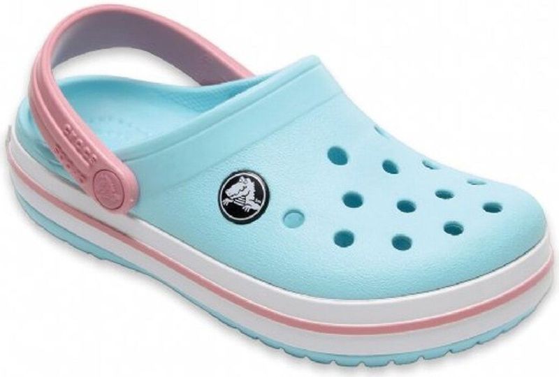 Crocs - Toddler Crocband - Klompen - Ice Blue/White - Croslite™ Materiaal