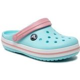 Crocs Crocband Clog K Clog, Sommerschuh, Schlappen, Hausschuh, Badeschuh mit Kontrast-Akzenten
