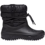 Crocs - Fuzzy Winterlaarzen - Zwart - Croslite - Dames