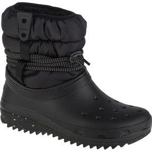 Crocs - Fuzzy Winterlaarzen - Zwart - Croslite - Dames