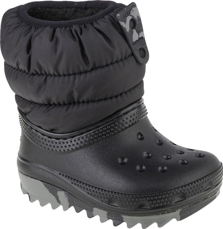 Crocs Classic Neo Puff Boot Toddler 207683-001 voor een jongen Zwart Sneeuw laarzen Laarzen