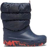 Crocs Classic Neo Puff Boot Toddler 207683-410, voor een jongen, Marineblauw, Sneeuw laarzen,Laarzen, maat: 24/25