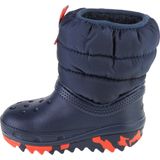 Crocs Classic Neo Puff Boot Toddler 207683-410 voor een jongen Marineblauw Sneeuw laarzen Laarzen