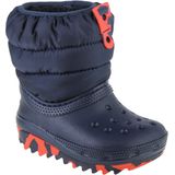 Crocs Classic Neo Puff Boot Toddler 207683-410 voor een jongen Marineblauw Sneeuw laarzen Laarzen