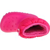 Crocs - Classic Neo Puff Laarzen - Zwart - Donsvoering - Gemarmerde Zool