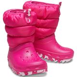 Crocs Classic Neo Puff Boot Kids 207684-6X0, voor meisje, Roze, Sneeuw laarzen,Laarzen, maat: 37/38