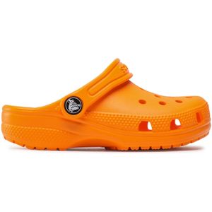 Crocs - Classic Clog K - Sabots - Sinaasappel - Croslite(TM) Materiaal