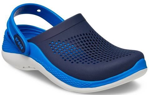 Crocs Literide 360 Clog T houten schoen voor kinderen, uniseks, Navy Bright Cobalt, 29/30 EU