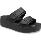 Crocs - Brooklyn Buckle - Sandalen - Zwart - LiteRide™-technologie