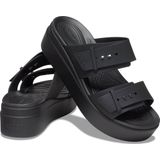 Crocs - Brooklyn Buckle - Sandalen - Zwart - LiteRide™-technologie