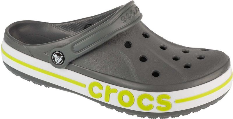 Crocs - Bayaband - Klompen - Slate Grey/Lime Punch - Lichtgewicht