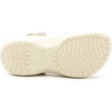 Crocs Women's Classic Platform Clog W 37-38 EU Bone