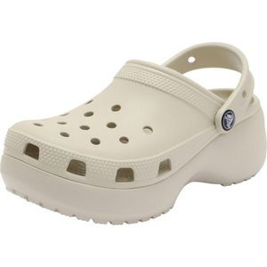 Crocs - Classic Platform Klompen - Zwart - Kunststof