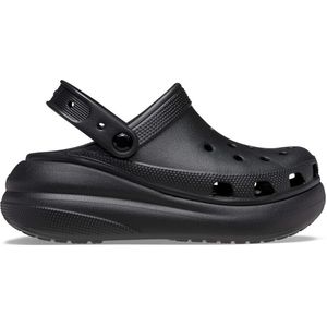 Crocs, Schoenen, Dames, Zwart, 37 EU, Zwarte Plateauklomp met Comfort Technologie