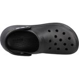 Crocs Crush Zwarte Damessandalen met Flexibele Hielband