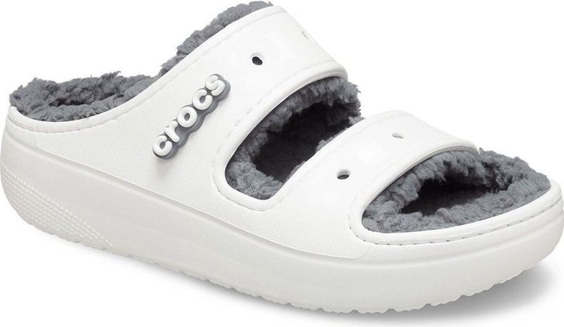 Crocs - Classic Cozzzy Sandal - Pantoffels - Wit