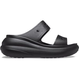 Crocs - Crush Sandal - Sandaal - Black - Croslite - 5,4 cm Zoolhoogte