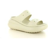 Crocs - Classic Crush - Sandalen - Zwart - Kunststof - Hoogte 60 mm