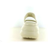 Crocs - Classic Crush - Sandalen - Zwart - Kunststof - Hoogte 60 mm