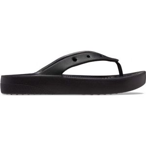 Crocs Classic Platform Flip W Black Slippers Dames