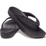 Crocs - Classic Platform Flip - Damesklomp - Zwart