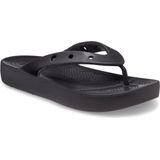 Crocs - Classic Platform Flip - Damesklomp - Zwart