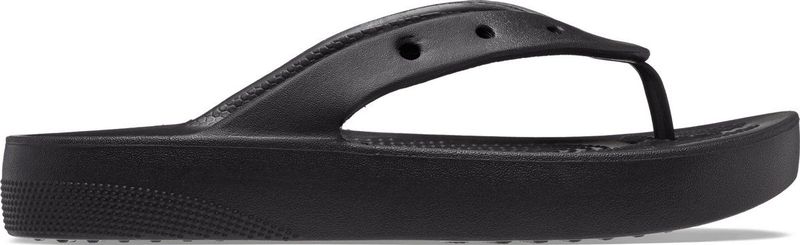 Crocs - Classic Platform Flip - Damesklomp - Zwart