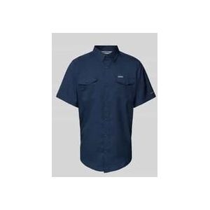 Columbia  Utilizer II Solid Short Sleeve Shirt  overhemden  heren Marine