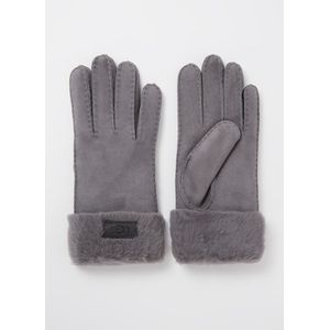 UGG® Turn Cuff Handschoenen voor Dames in Grey, Maat M, Wol