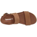 Timberland Women Malibu Waves 2 Bands Sandal Saddle Naturebuck-Schoenmaat 40