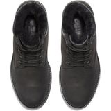 Timberland - Premium Shearling Lined - Veterboots - Zwart - Nubuckleer