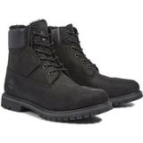 Timberland - Premium Shearling Lined - Veterboots - Zwart - Nubuckleer