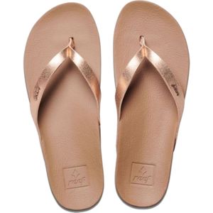 Reef - Cushion Bounce Court - Dames Slippers - Rose Gold - Kunststof/Rubber