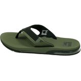 Reef Fanning Low Olive Heren Slippers - Olijfgroen - Maat 40