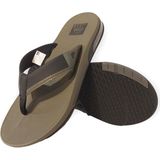 Reef Fanning Low Olive Heren Slippers - Olijfgroen