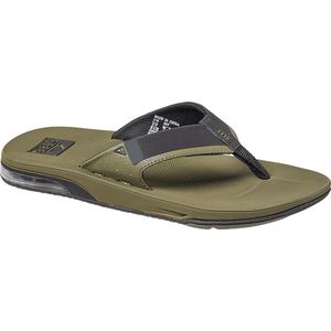 Reef Fanning Low Olive Heren Slippers - Olijfgroen