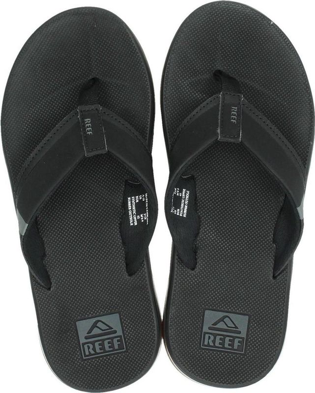 Reef - Fanning Low - Slippers - Zwart - Rubber