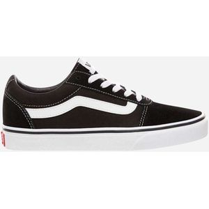 Vans Ward Sneakers Dames - Maat 40,5 - (Suede/Canvas) Black/White - Maat 40.5