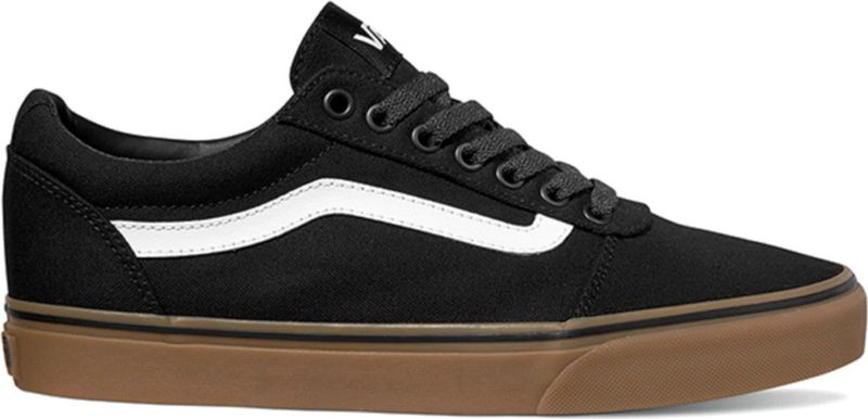 Vans - Ward - Herensneakers - Bruin-Zwart - Leer