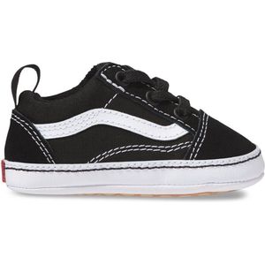 Vans - Oude Skool Wieg - Skateschoenen - Zwart - Canvas/Suède