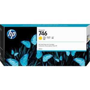 HP 746 300-ml Yellow DesignJet Ink Cartridge printkop Inkjetprinten