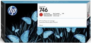 HP 746 300-ml Chromatic Red DesignJet Ink Cartridge printkop