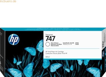 HP 747 300-ml Gloss Enhancer DesignJet Ink Cartridge printkop Inkjetprinten