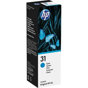 Inkt voor cartridge navulverpakking HP Cyaan 70 ml